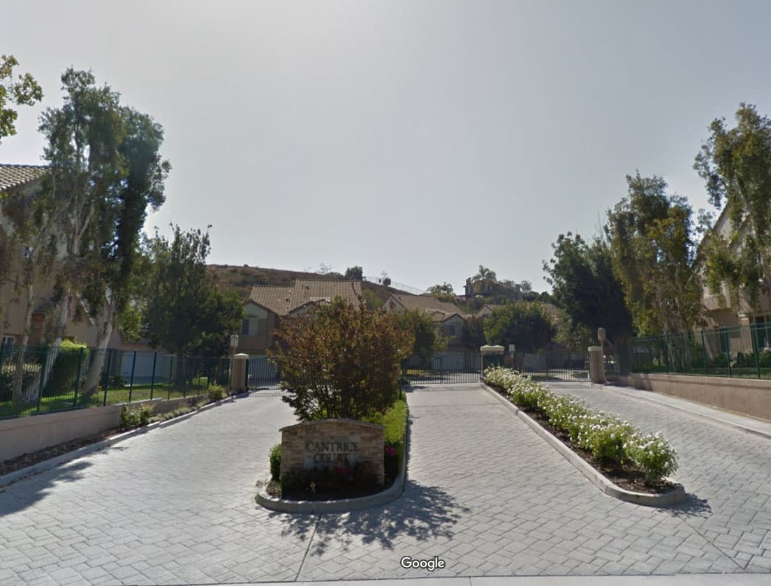 Cantrice Court Simi Valley Gated Community