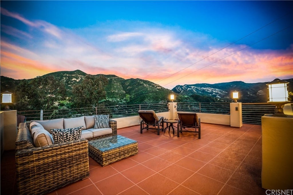 Privately gated residence reflecting the rustic romanticism of California's landscape.
