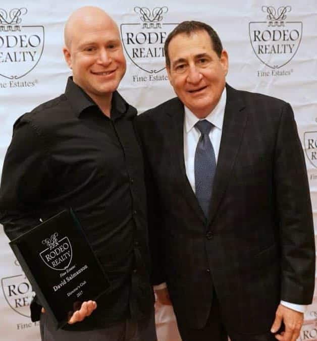 Rodeo Realty Founder's Circle Award - Syd Liebovitch and David Salmanson