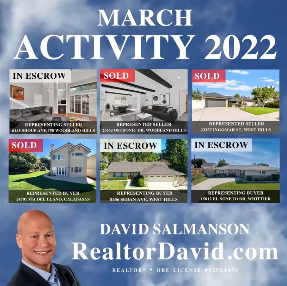 March 2022 Real Estate update